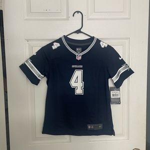 Youth Girls Dallas Cowboys Dak Prescott Nike Navy Game Jersey